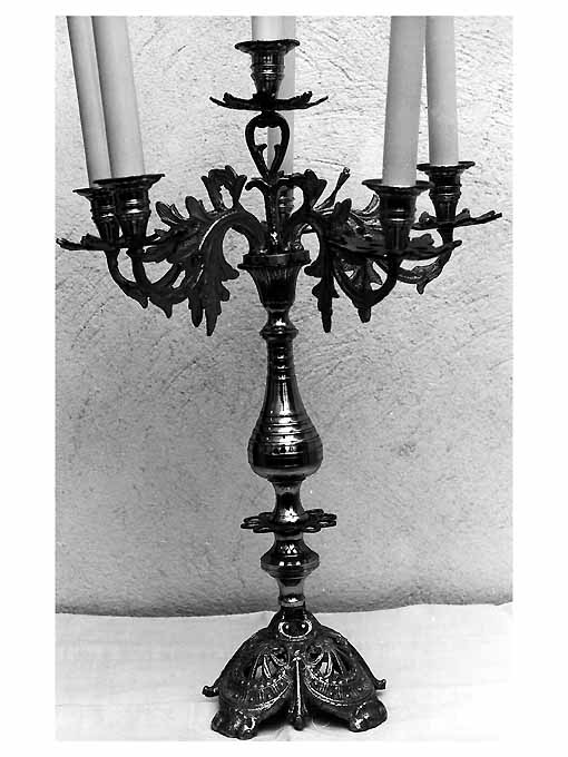 candelabro, serie - ambito Italia meridionale (prima metà sec. XX)