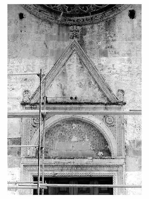 San Lorenzo martire (dipinto, frammento) - ambito pugliese (sec. XV)