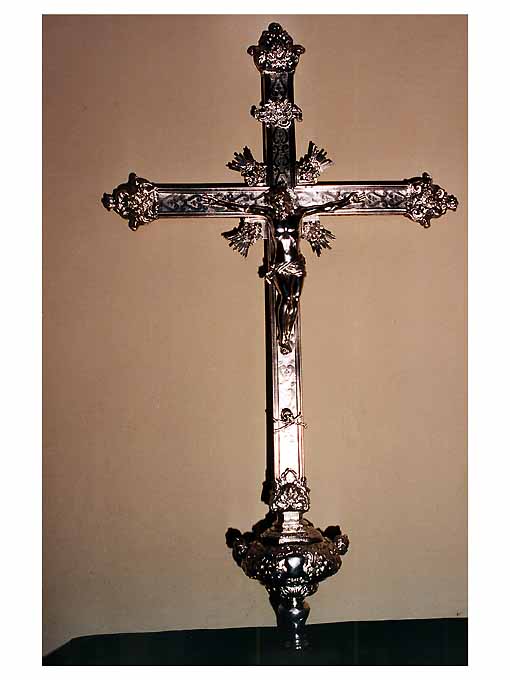croce processionale - ambito napoletano (sec. XVI)
