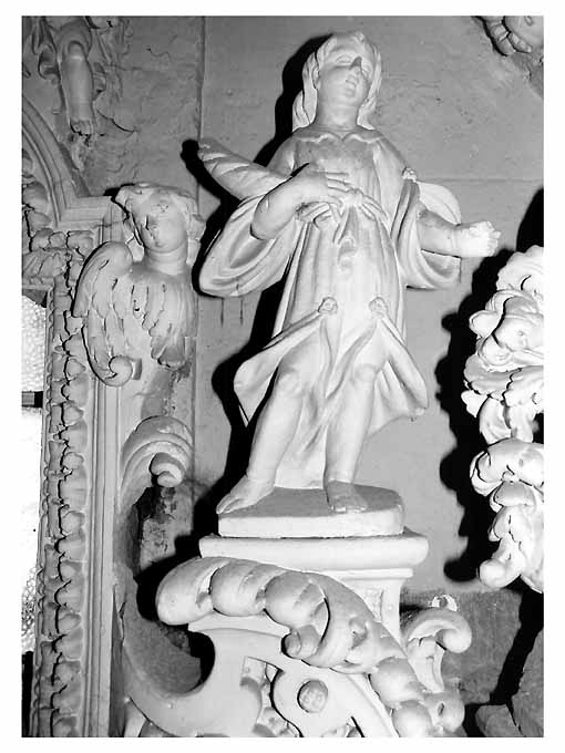 santi martiri (statua, coppia) - produzione leccese (sec. XVIII)