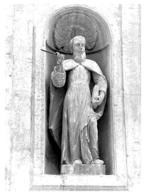 Sant'Elia profeta (statua) - ambito salentino (seconda metà sec. XVIII)