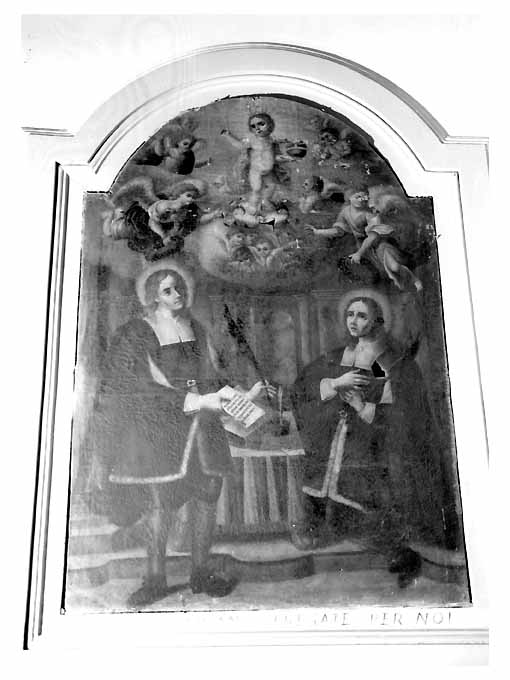 Santi Medici, Santi Cosma e Damiano (dipinto) - ambito pugliese (prima metà sec. XVIII)