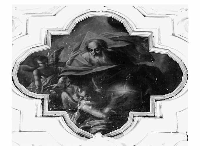 Dio Padre (dipinto) di Bianchi Diego Oronzo (bottega) (metà sec. XVIII)