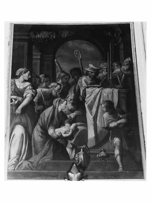 circoncisione di Gesù Bambino (dipinto) di Bianchi Diego Oronzo (sec. XVIII)
