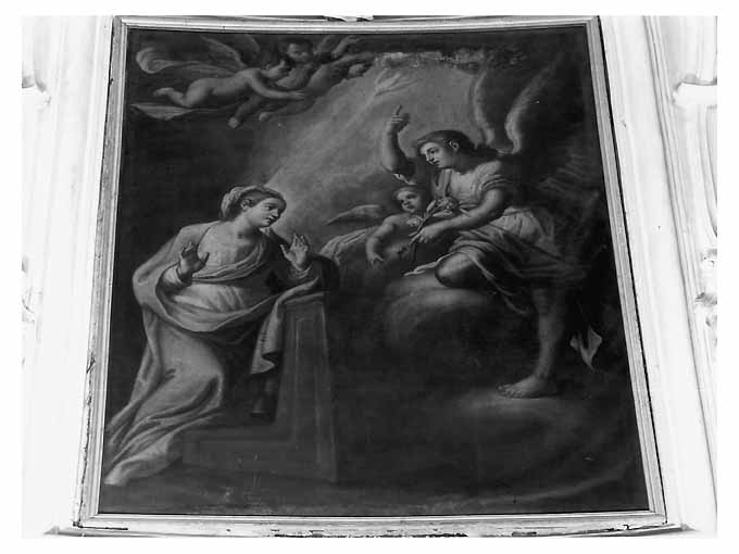 Annunciazione (dipinto) di Bianchi Diego Oronzo (sec. XVIII)