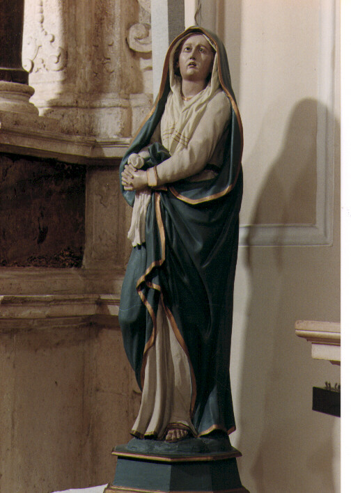 Maria Vergine (statua) - ambito Italia meridionale (sec. XIX)