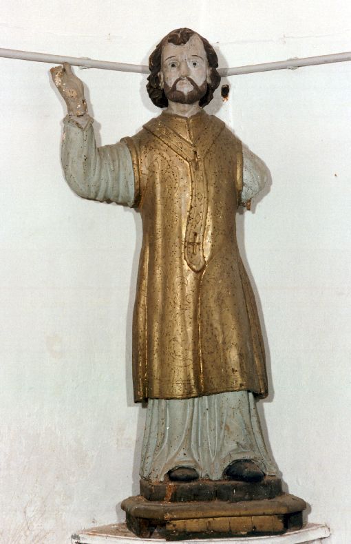 San Nicola di Bari (?) (statua) - ambito Italia meridionale (sec. XVII)