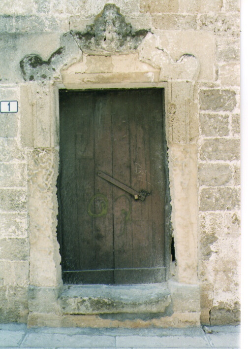 portale - ambito salentino (ultimo quarto sec. XVIII)