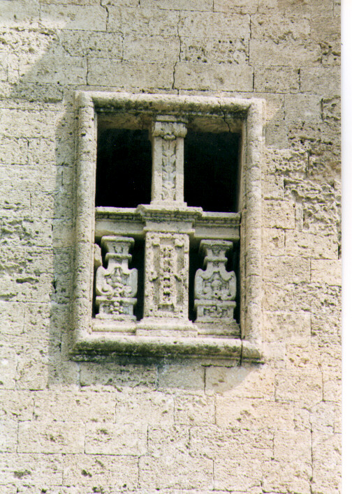 mostra di finestra - ambito salentino (inizio sec. XVIII)