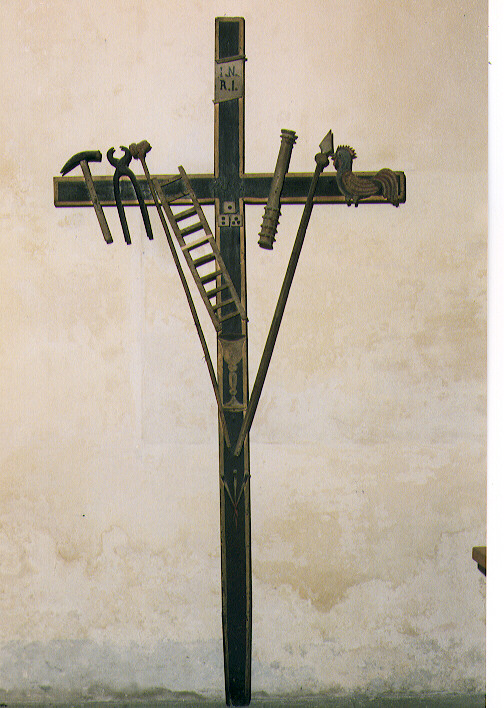 croce penitenziale - ambito salentino (sec. XIX)