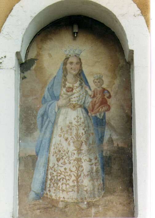 Madonna con Bambino (dipinto) - ambito salentino (ultimo quarto sec. XIX)