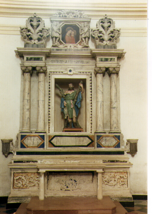 altare - ambito salentino (metà sec. XIX)