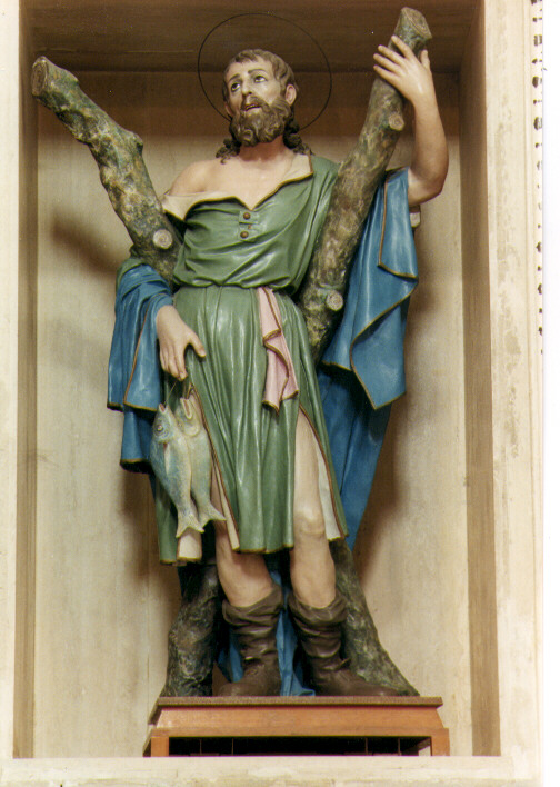 Sant'Andrea (statua) - ambito salentino (seconda metà sec. XIX)