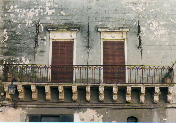 balcone - ambito salentino (seconda metà sec. XVIII)