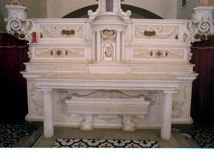 altare - ambito salentino (prima metà sec. XIX)