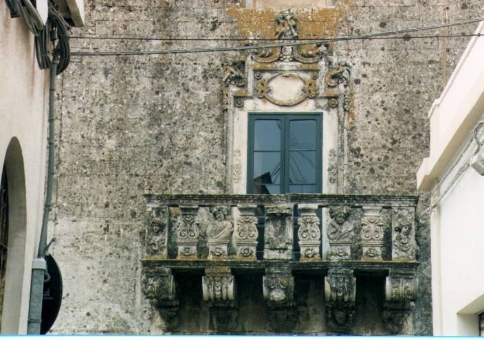 balcone - ambito salentino (sec. XVII)