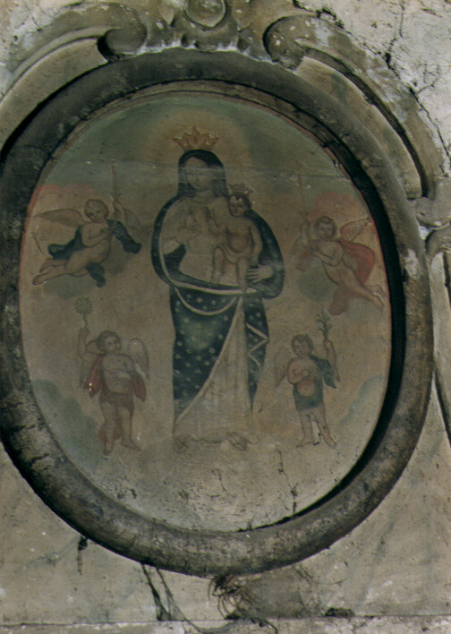 Madonna con Bambino e angeli (dipinto) - ambito salentino (seconda metà sec. XIX)