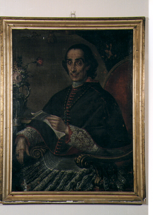 Ritratto di monsignore Durante Giovanni Donato (dipinto) - ambito pugliese (sec. XVIII)