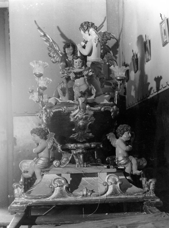 Cristo morto (statua) di Caretta Raffaele (sec. XX)