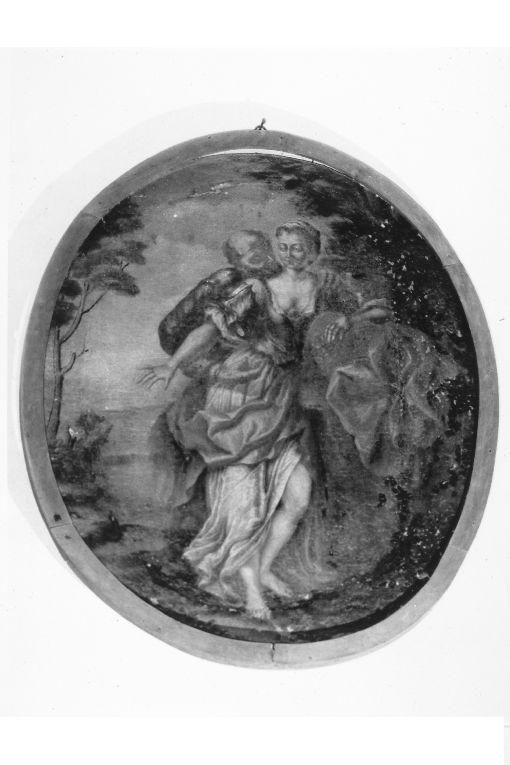 Susanna e i vecchi (dipinto) - ambito tosco-romano (sec. XVII)