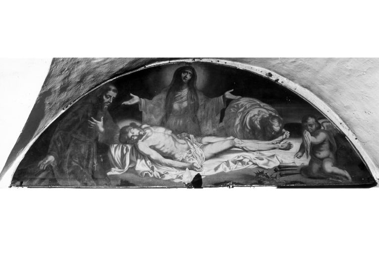 compianto sul Cristo morto (dipinto) - ambito pugliese (fine/inizio secc. XVIII/ XIX)