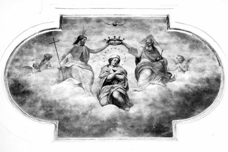 L'Incoronazione di Maria (dipinto) di Colonna Nicola (sec. XX)