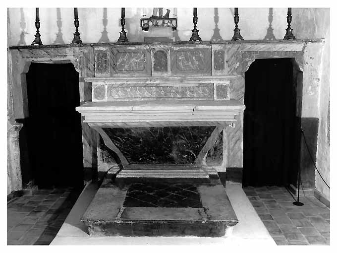 altare, opera isolata - ambito Italia meridionale (sec. XVII)