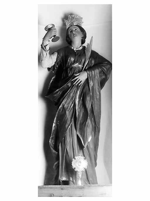 Santa Lucia (statua) - manifattura pugliese (prima metà sec. XIX)