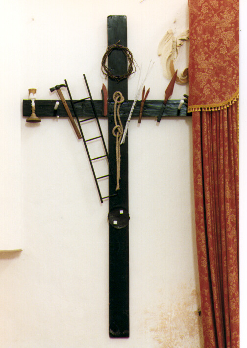 croce penitenziale - ambito salentino (seconda metà sec. XIX)