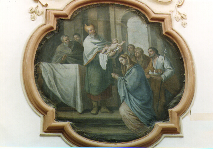 Presentazione di Gesù al Tempio (dipinto) - ambito salentino (fine/inizio secc. XVIII/ XIX)