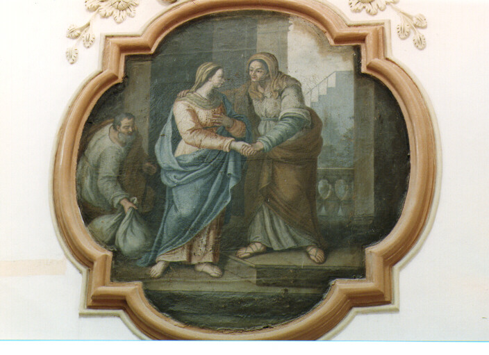 Visitazione (dipinto) - ambito salentino (fine/inizio secc. XVIII/ XIX)