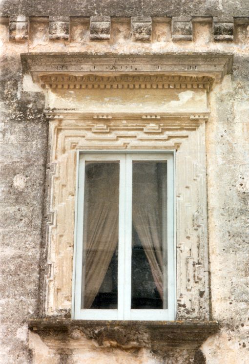 mostra di finestra, serie - ambito salentino (primo quarto sec. XVII)