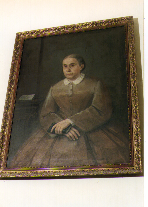 ritratto di Massimilla Scarciglia (dipinto) - ambito salentino (seconda metà sec. XIX)