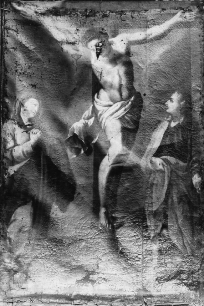 crocifissione (dipinto) - ambito Italia meridionale (fine/inizio secc. XVII/ XVIII)