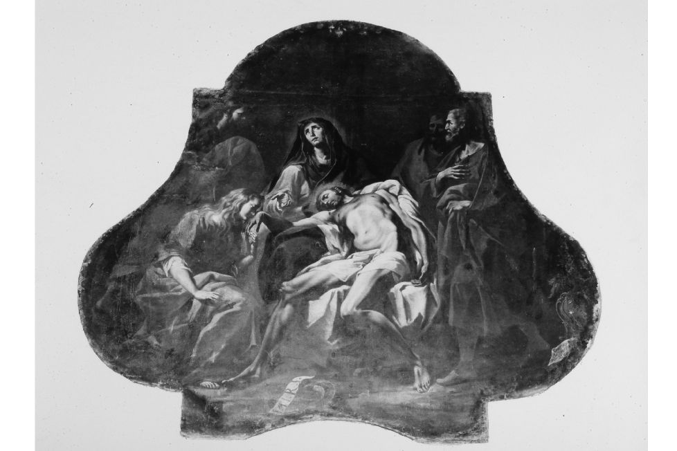 Compianto sul Cristo morto (dipinto) - ambito napoletano (ultimo quarto sec. XVII)
