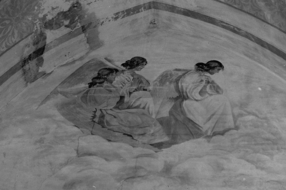 angeli (dipinto) di Carbone Vincenzo (attribuito) (sec. XX)