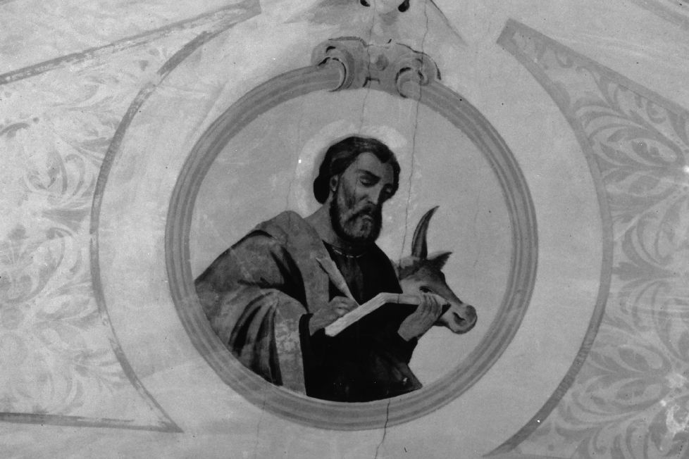 San Luca (dipinto) di Carbone Vincenzo (attribuito) (sec. XX)