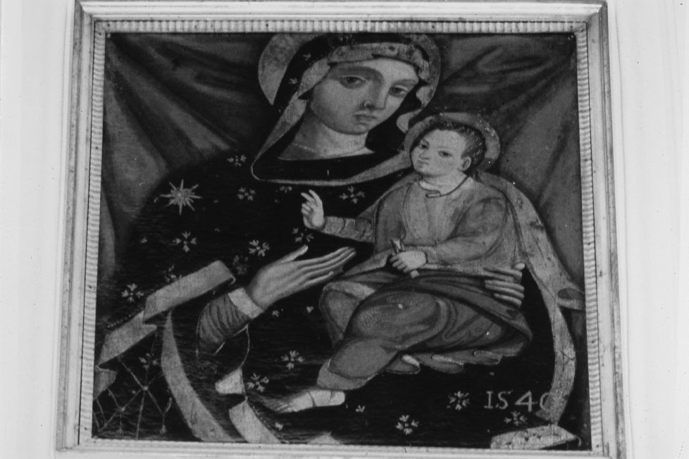 Madonna Odegitria, Madonna con Bambino (dipinto) - ambito pugliese (sec. XVI)