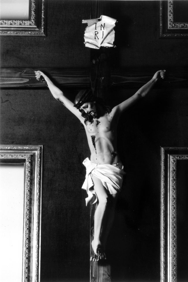 Cristo crocifisso (scultura) - manifattura Italia meridionale (prima metà sec. XX)