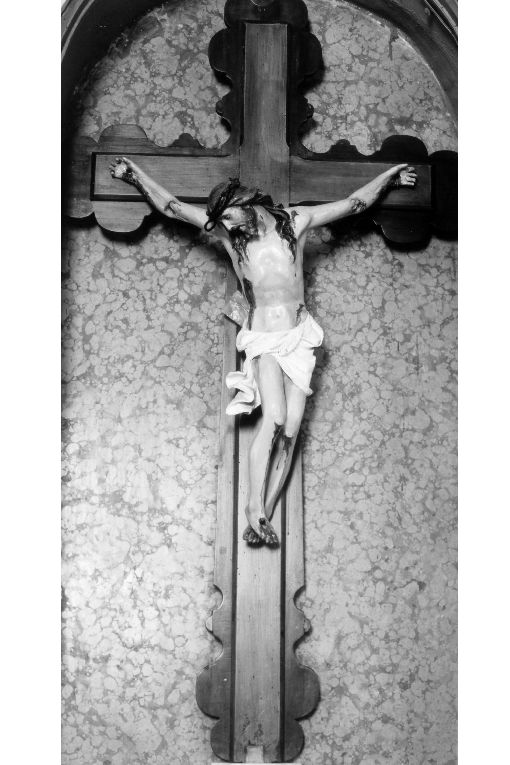 Cristo crocifisso (crocifisso) - manifattura Italia meridionale (sec. XX)