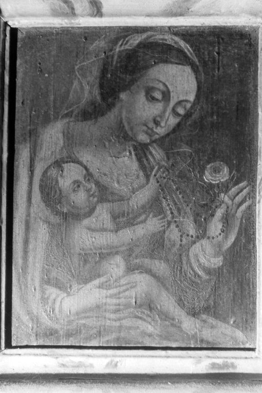 Madonna del Rosario (dipinto) - ambito salentino (fine sec. XVIII)