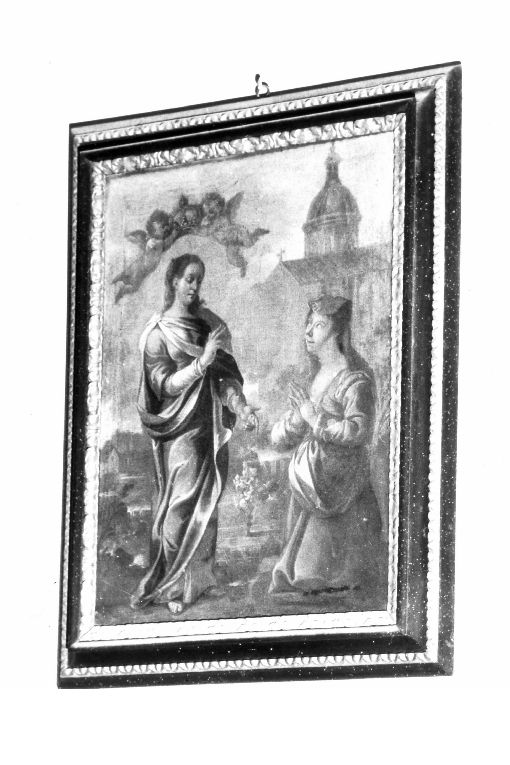 Maria Vergine (dipinto) di Carella Domenico Antonio (scuola) (sec. XVIII)