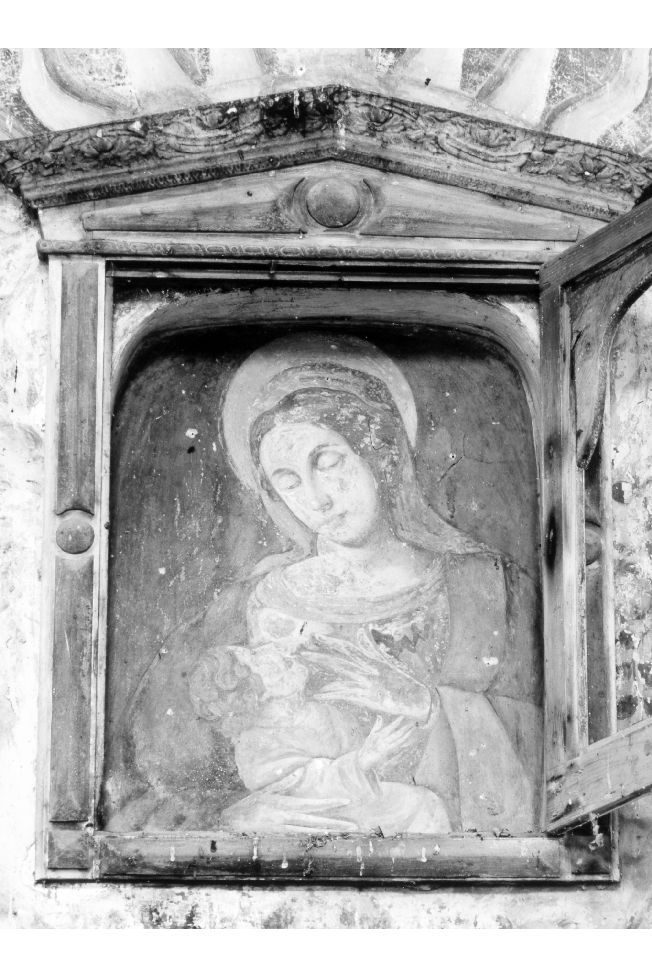 Madonna del Latte, Madonna con Bambino (dipinto) - ambito Italia meridionale (metà sec. XVIII)