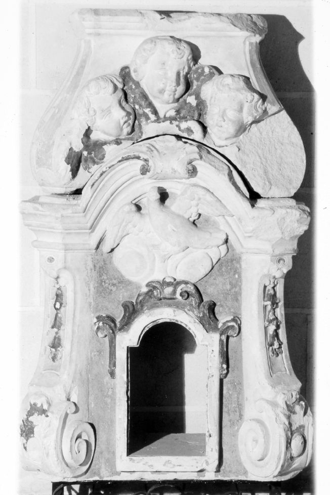 tabernacolo, frammento - ambito Italia meridionale (sec. XVIII)