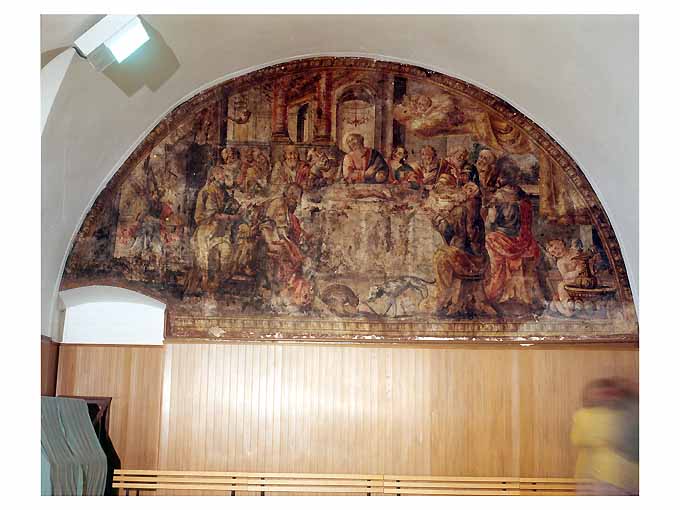 Ultima Cena (dipinto) di Carella Domenico Antonio (scuola) (seconda metà sec. XVIII)