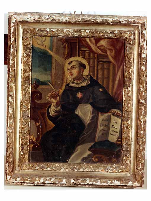 San Tommaso d'Aquino (dipinto) di De Mauro Pietro (bottega) (seconda metà sec. XVIII)