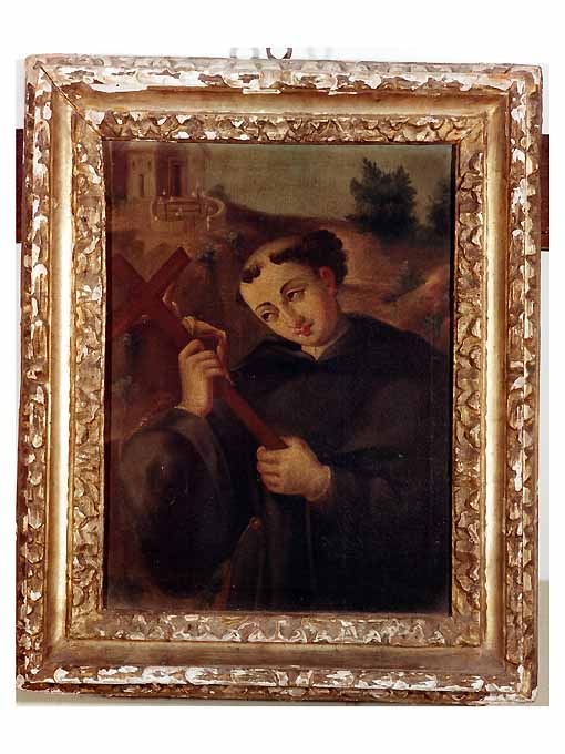 Santo agostiniano (dipinto) di De Mauro Pietro (bottega) (seconda metà sec. XVIII)