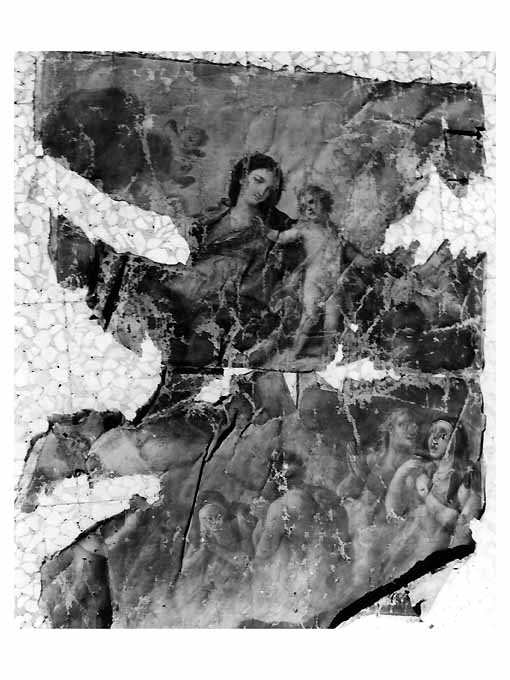 Madonna del Carmine e anime purganti (dipinto) - ambito Italia meridionale (seconda metà sec. XVIII)