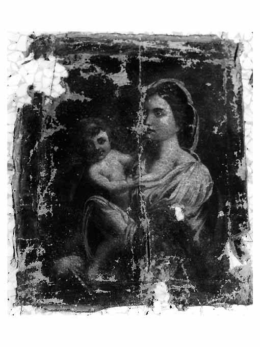 Madonna con Bambino (dipinto) - ambito Italia meridionale (prima metà sec. XVIII)