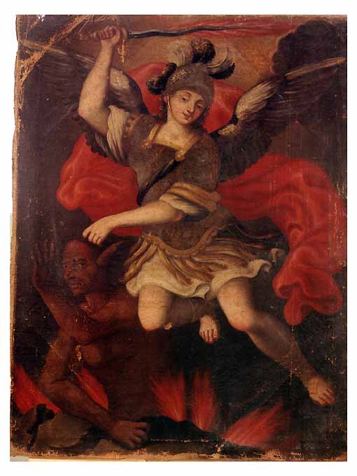 San Michele Arcangelo (dipinto) - ambito Italia meridionale (prima metà sec. XVIII)
